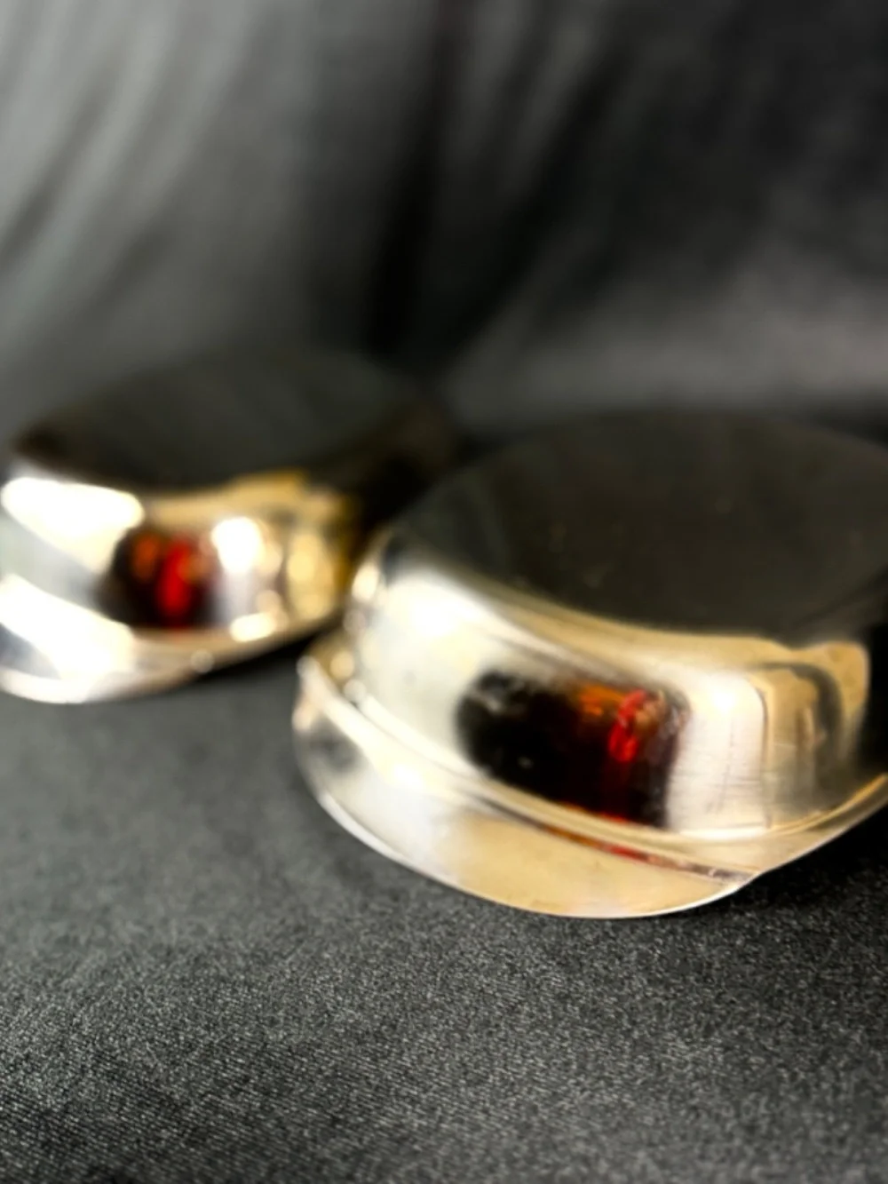 2 Vintage Cultura Sweden 18 8 Stainless Steel Dishes Bowls Meal Prep Dishwasher